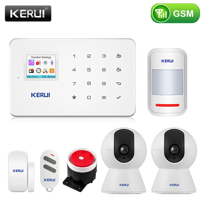 KERUI G18 GSM Home Burglar Security Alarm System Wireless Accessories Sensor Lot 