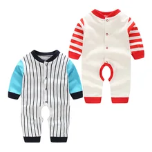 

Baby One-piece Clothes Open File Harbin Clothes Pure Cotton March Baby Pajamas 0 Climbing Clothes 6 Spring and Autumn Clothes