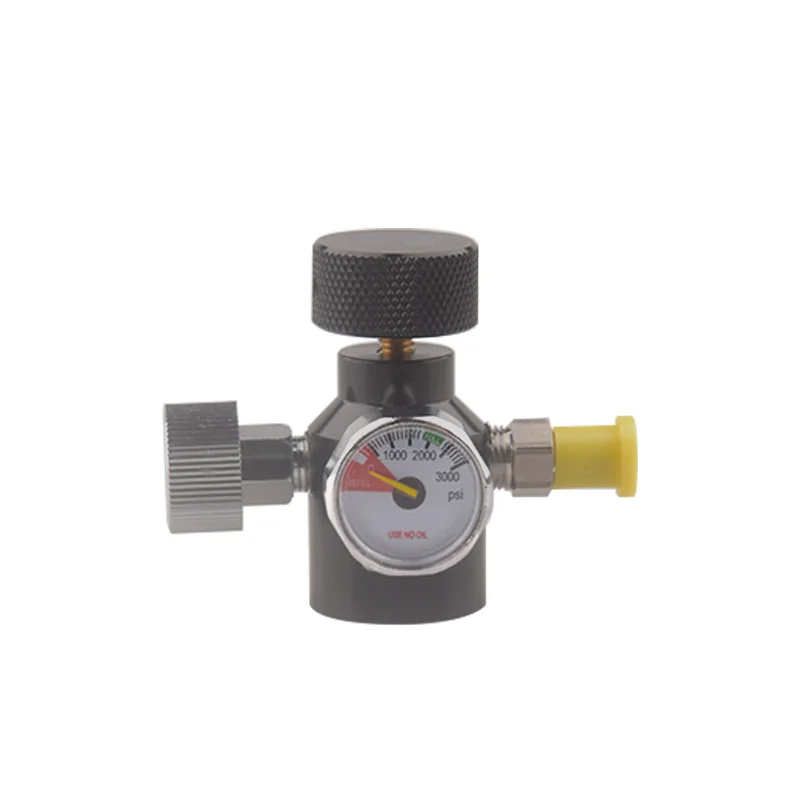 Pcp Bombola Del Gas Ricarica Adattatore Di Riempimento Dell'Aria Pressostato A Sgancio Rapido 8Mm Valvula Reguladora 3000Psi Sodastream Airsoft Co2