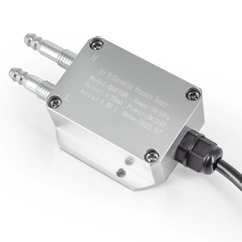 Small Differential Pressure Sensor For Air Wind Arduino Pressure Transmitter 4-20mA -3Kpa ~ 3Kpa Sensor Tools
