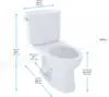 Drake Bathroom-Hardware Cotton Whitetem may ship in more than one box and may arrive separatel Quiet flushing every time 2