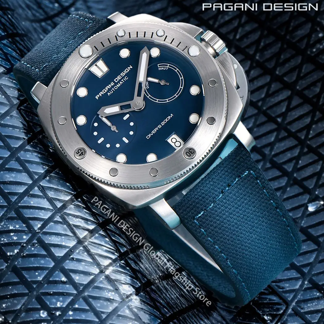 PAGANI DESIGN 2023 New Men's Watches Automatic Watch For Men Mechanical Wristwatch Energy display 200M Waterproof Sapphire glass sunlu pla meta 3d filament printing 1kg 1 75mm high liquidity better for fast printing eco friendly artwork design save energy