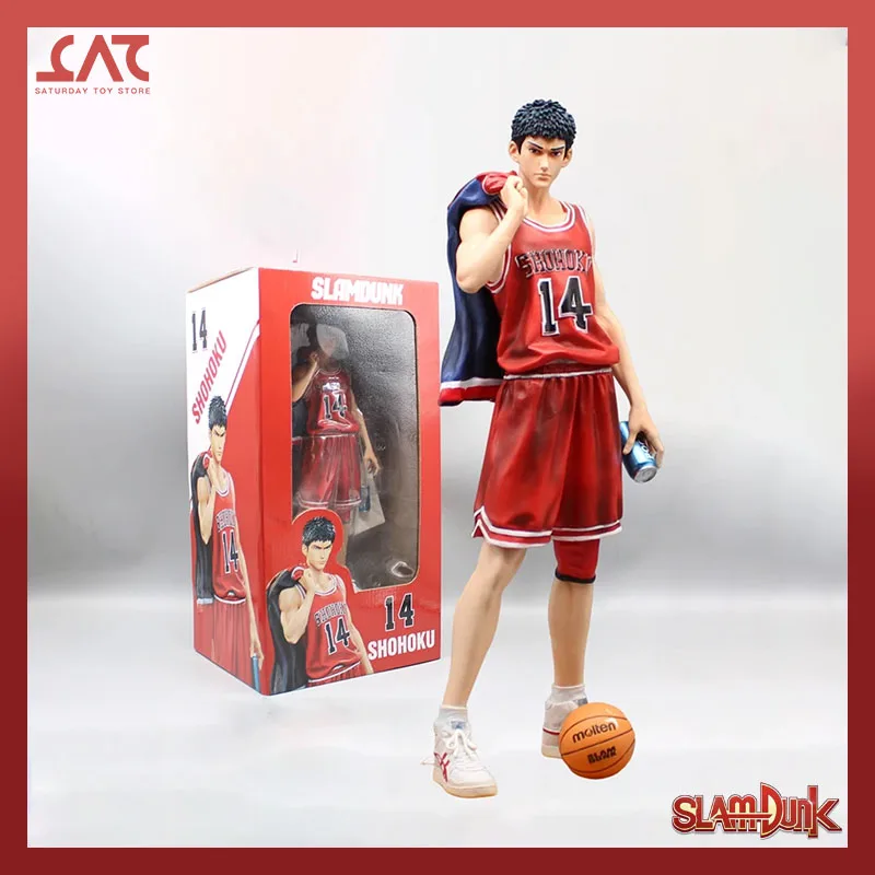 

Аниме-фигурка Slam Dunk 33 см, искусственная фигурка, статуэтка сакураги Hanamichi, Коллекционная модель, искусственная игрушка, подарки