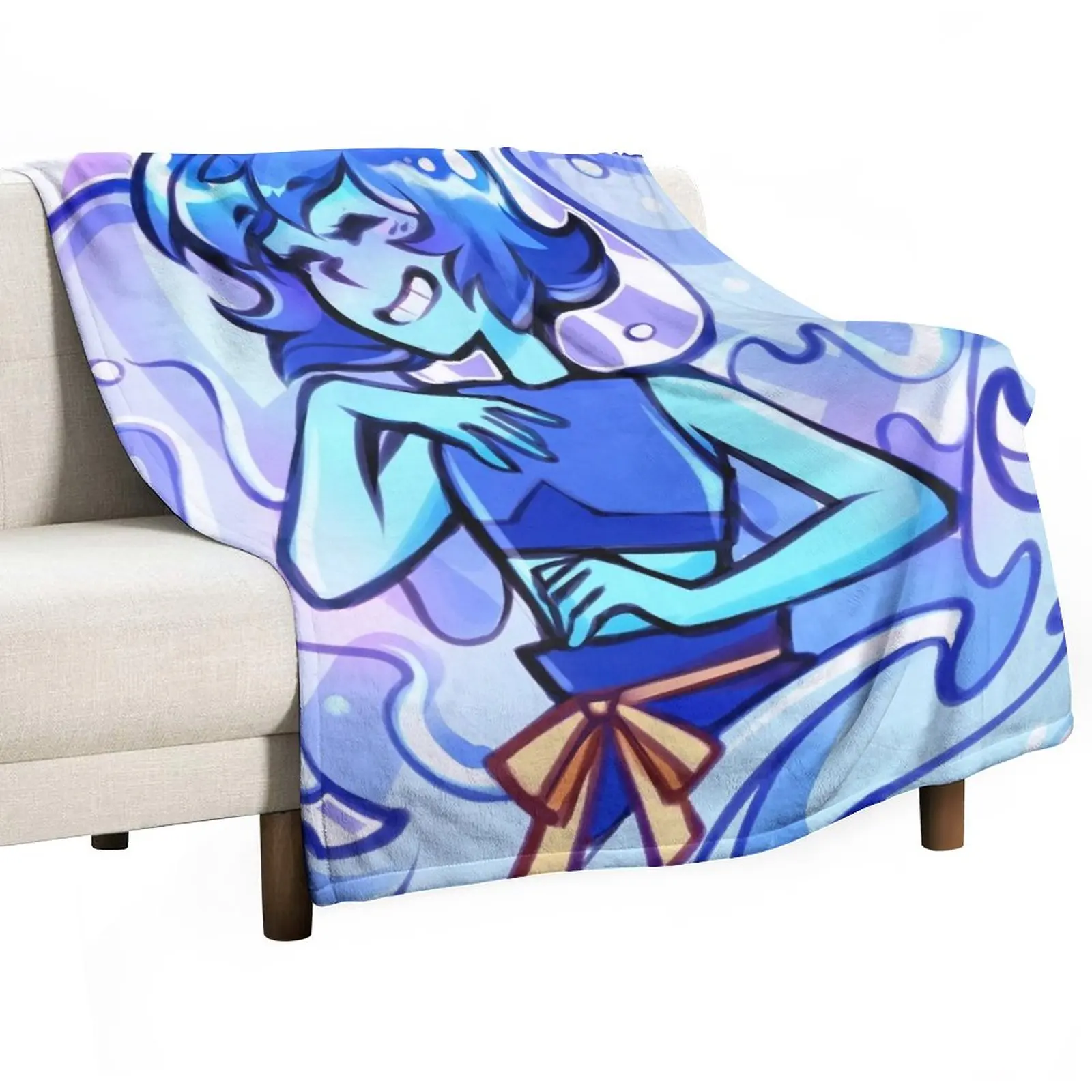

Lapis Lazuli Throw Blanket Soft Big Blanket Bed covers Blankets For Baby Large Blanket