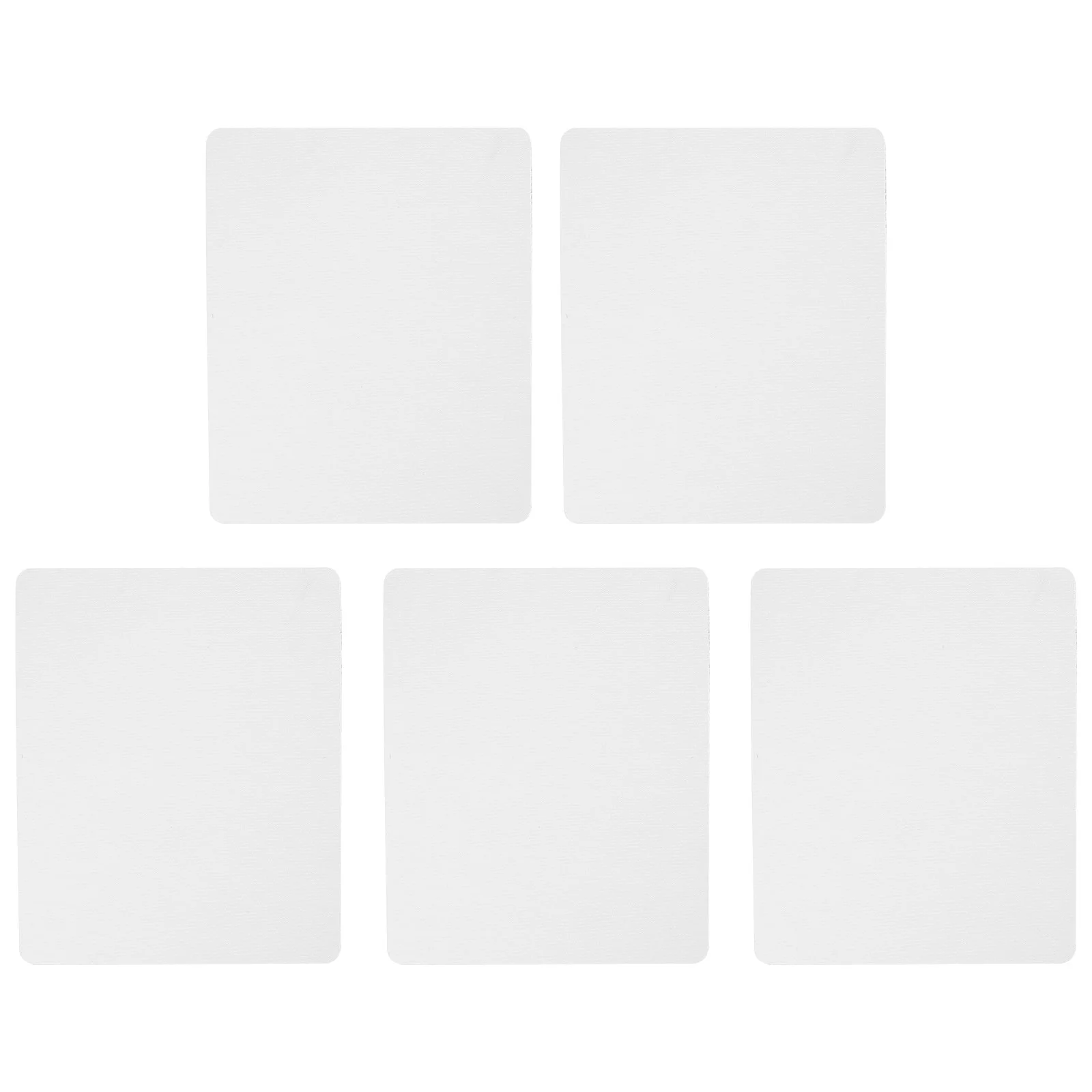 

Коврик для мыши с сублимационной печатью, без рисунка, 5 шт., подкладки для игрового ноутбука, компьютера, коврик для мыши