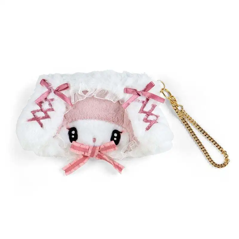 Sanrio My Melody Kuromi Plush ID Card Set Kawaii Idol Photo Pendant Keychain Bus Student ID Card Holder Card Cover