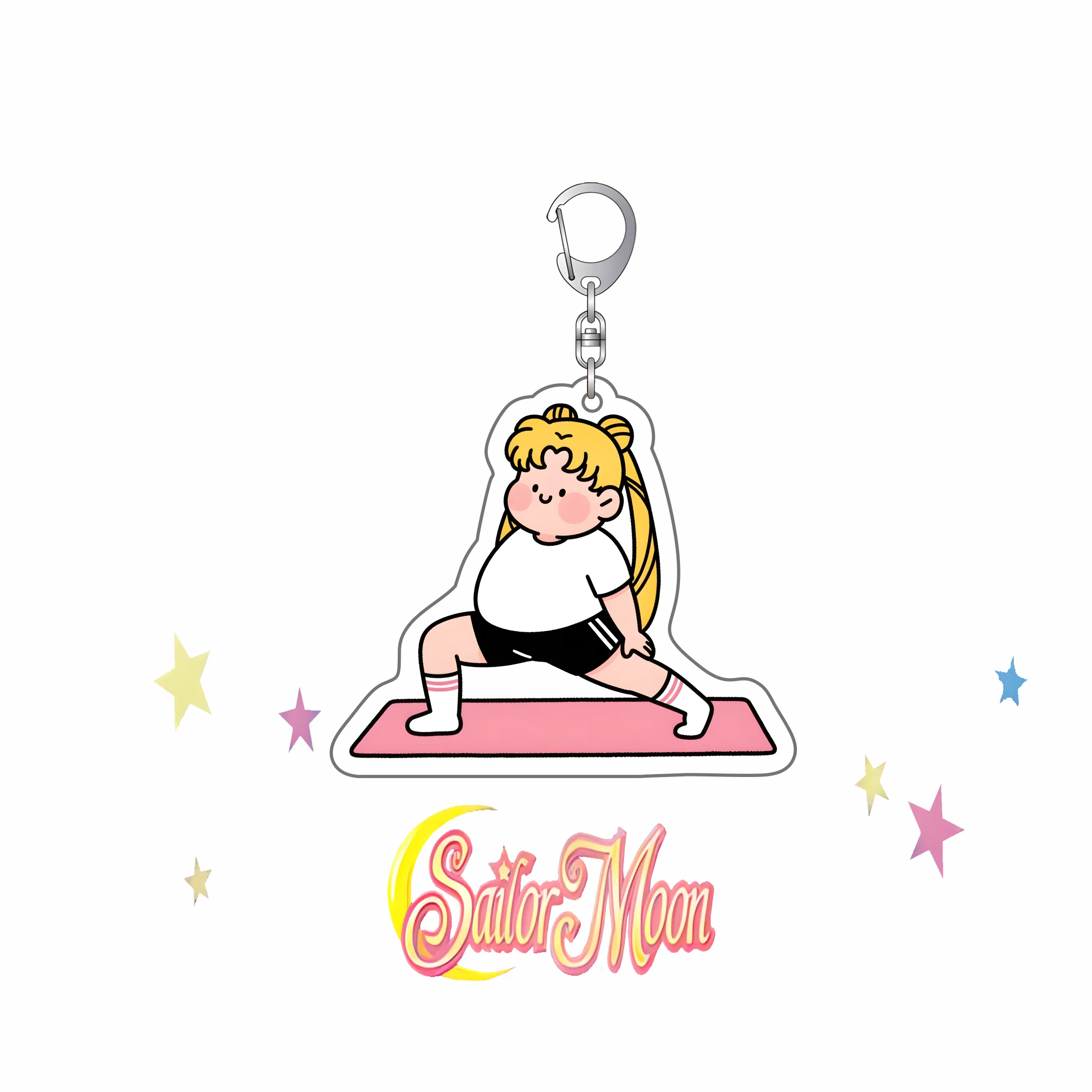 Sailor Moon Chibi Anime Keychain - Kawaii Bag Charm Pendant Accessory