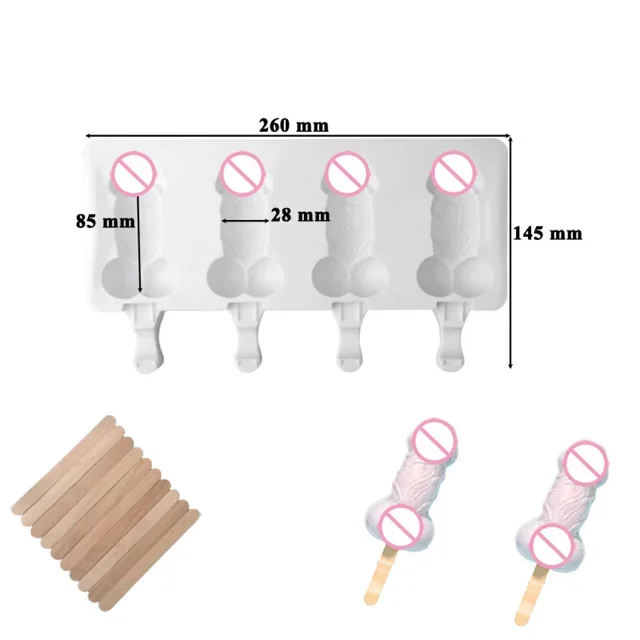 Funny Soft Silicone Moulds Various Designs Available 6