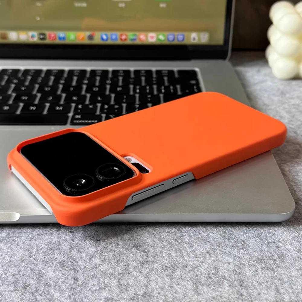 Ultra Thin Frosted Matte Solid Color Case - Slim Simple Hard PC Shell Cover