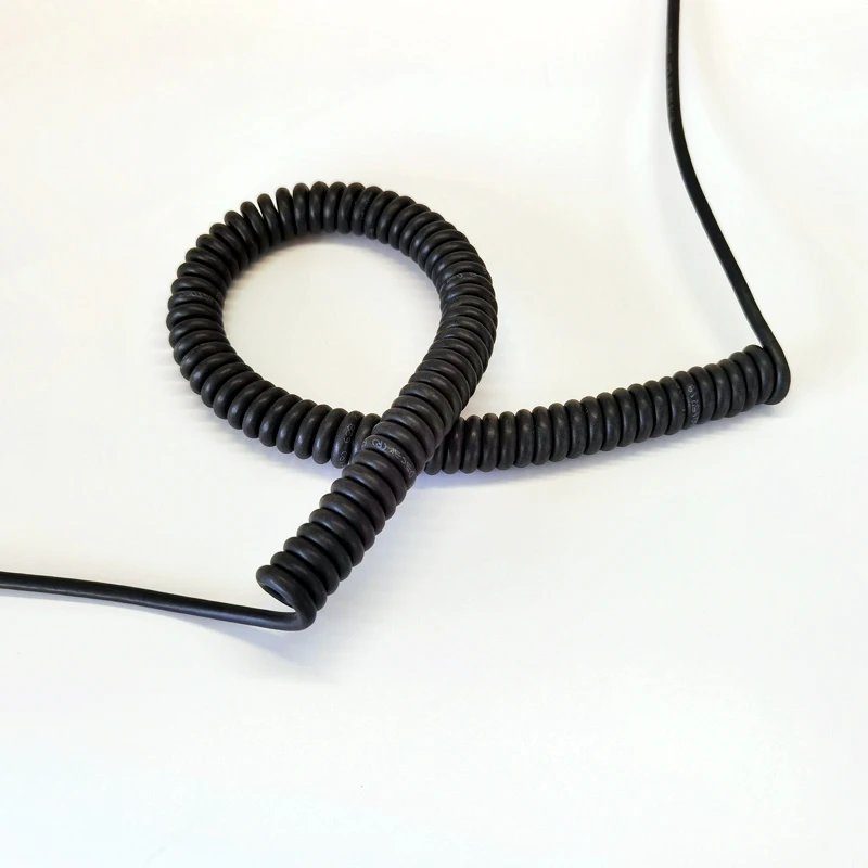 ワイヤースプリングスパイラルケーブル2コア-3-4-5-6-8-9-10-12コア0.2mm0.3mm0.5mm黒と白の電源コードは引張ワイヤーを延長できます  - AliExpress ストレッチスプリングスパイラルケーブルコード 、 6芯引張シールドスパイラルワイヤー 0.5mm角耐油スプリングワイヤー  ... スプリングケーブル、スパイラルケーブルスプリング、ケーブルコード 3コア 2コア スパイラルケーブル スプリングワイヤー 22AWG