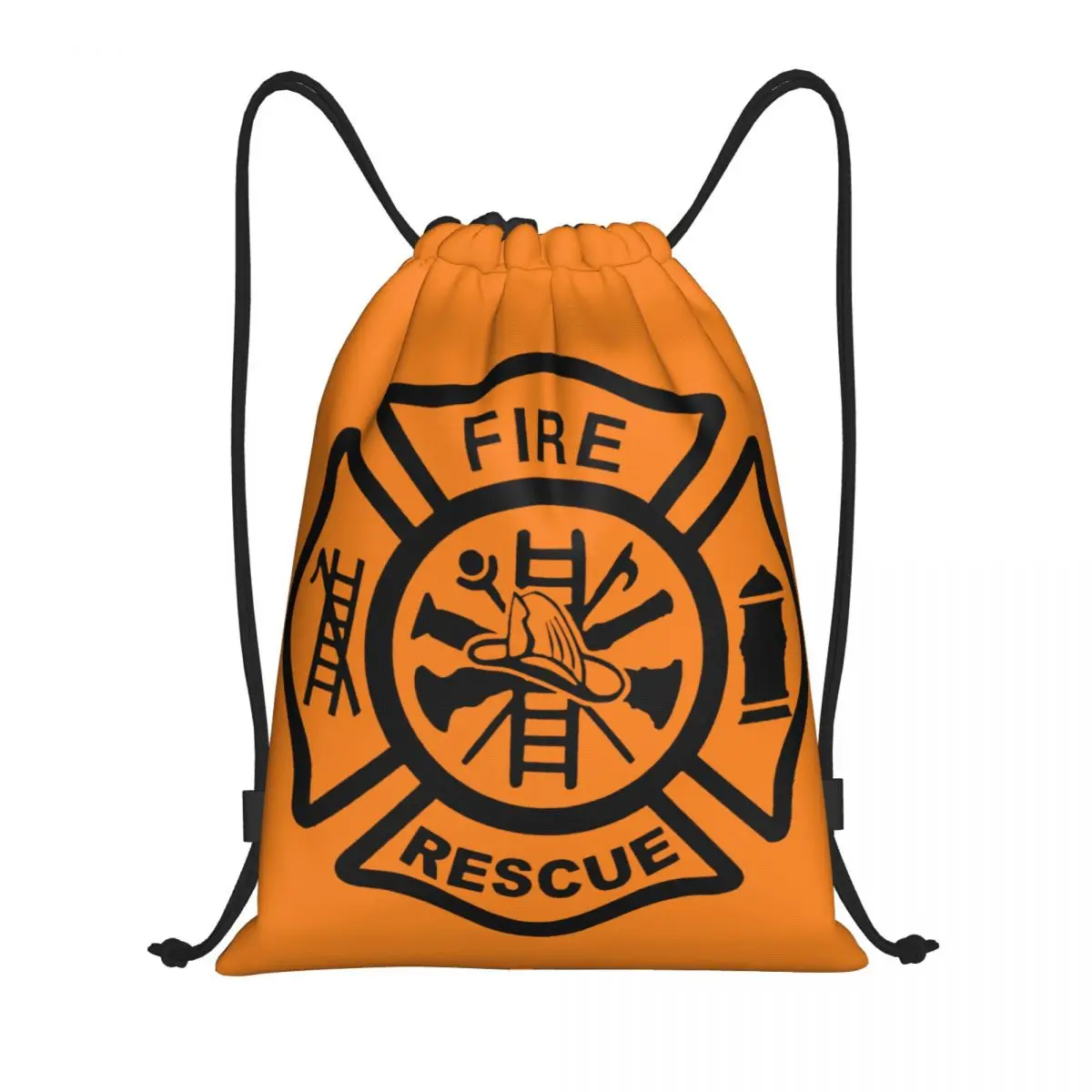 

Пожарная спасательная сумка на шнурке для женщин и мужчин, спортивный рюкзак для спортзала, Портативная сумка для шоппинга для пожарного