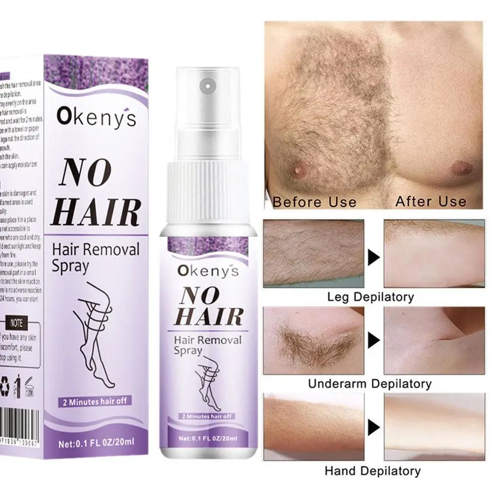 

Спрей для перманентного удаления волос, безболезненное средство для удаления волос, ингибитор роста рук, питательный депиляционный депилятор для волос, ремонт тела R3C4