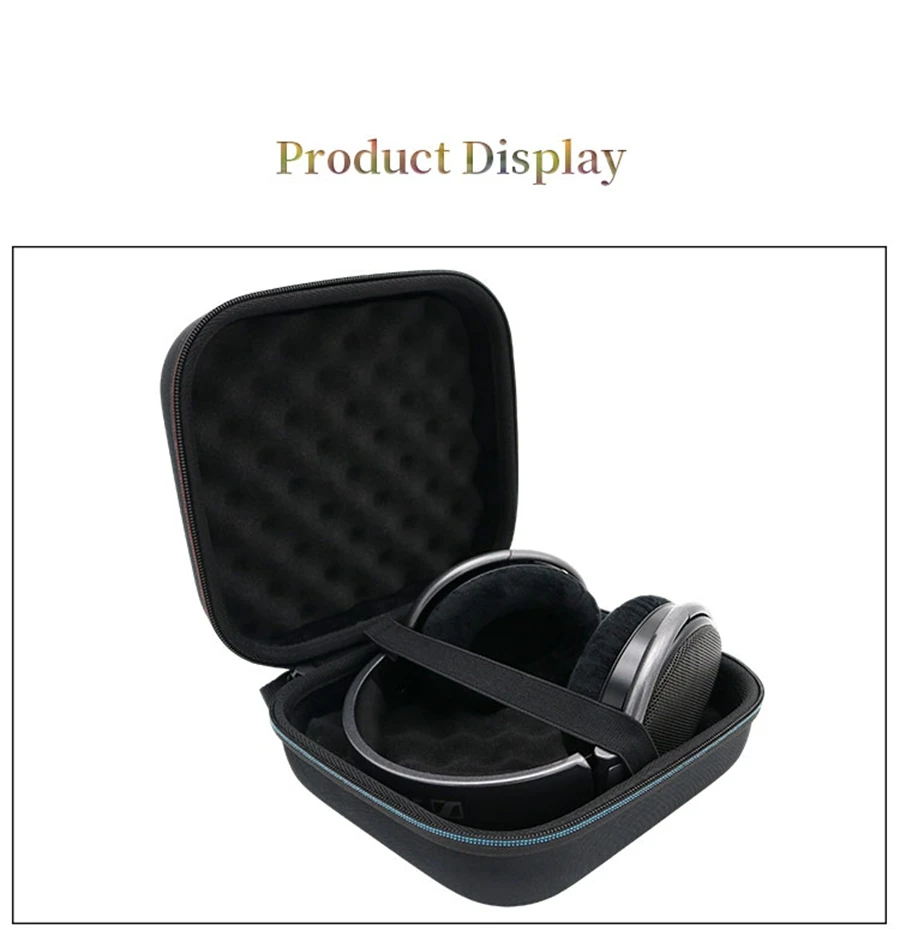 Hard EVA Storage Bag for Sennheiser HD 650 Headphone Box HD650 Headset Travel Carrying Case