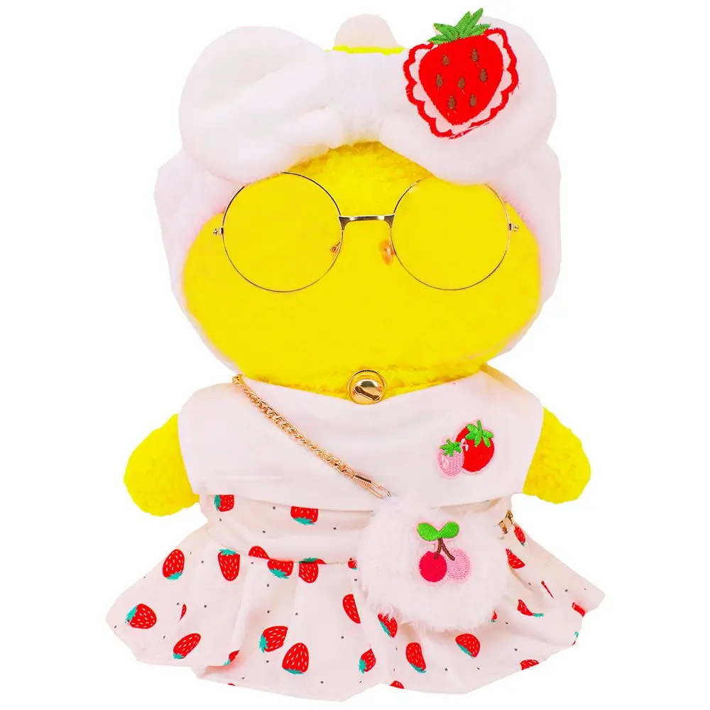 Duck Clothes Bag 30Cm Plush Toy Accessories 2Pcs Doll Clothes