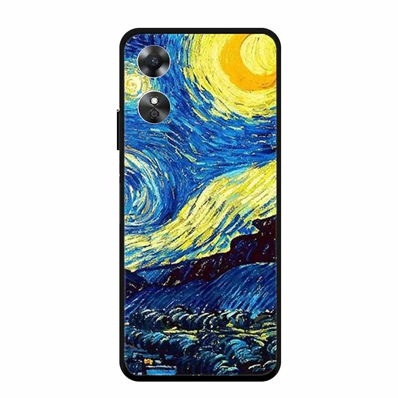 Cool Animal Design Black Edge Silicone Soft Phone Cover Case