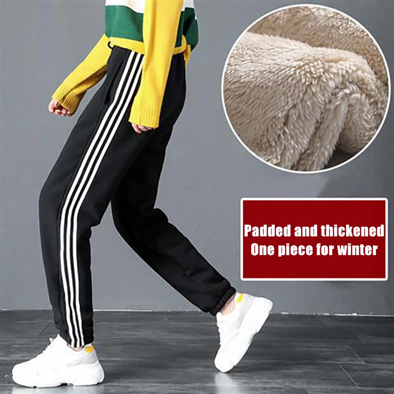 Women Winter Warm Leggings Thick Trousers Warm Fleece Plus Size Long  Thicken Pants Fashion Casual Soild Color Leggings - AliExpress