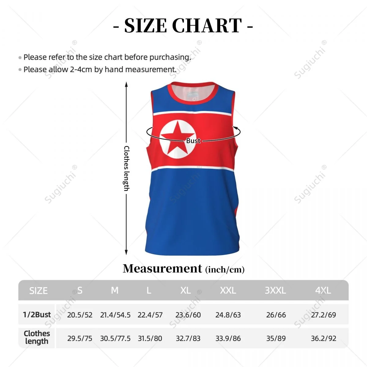 North Korea Flag Men Basketball Sports Running Fitness Multifunction Sleeveless tshirt Exclusive Name Nunber