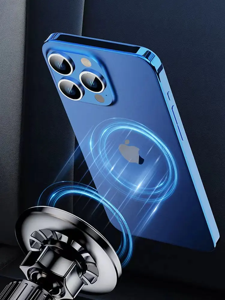 For GEELY GALAXY E5/EX5 Magnetic Car Phone Holder GPS Screen Fixed Fast Wireless Charging Mobile Phone Mount