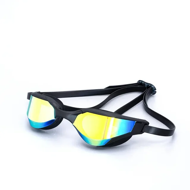 Adult Swim Goggles Waterproof and Fog-proof Professional Racing Goggles Men Women Cool Silver Plated Swimming Equip Wholesale 3