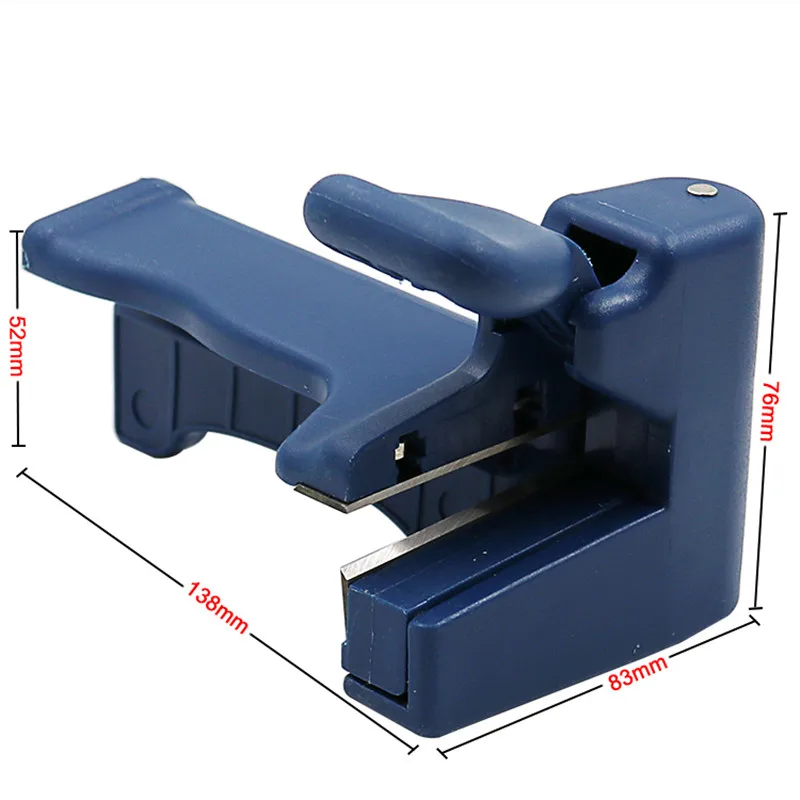 Tondeuse à double tranchant pour bois, coupe-bordure latérale, coupe-bordure pour plastique, PVC, contreplaqué, outils de travail de calcul manuel