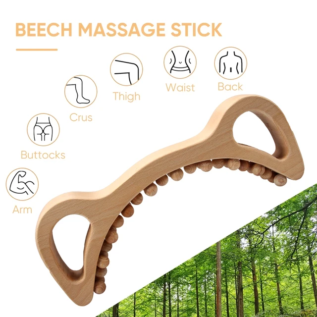 Wood Therapy Massage Tools,Cellulite Massager Body Slim Brush,Maderoterapia Kit Colombiana for Lymphatic Drainage,Anti Cellulite 5