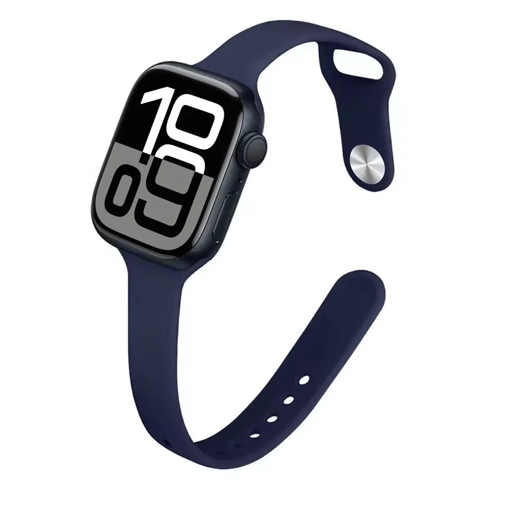 Breathable Silicone Strap for Smartwatch - Elegant Bracelet Design