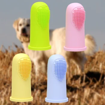 Ultra Soft Silicone Dog Teeth Cleaning Tool iLovPets.com