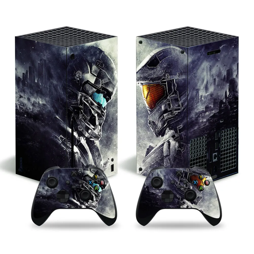 Game Controller Sticker Console Skin for Xbox Series X Decal Full Protective Cover Wrap for Xbox Series X Controller