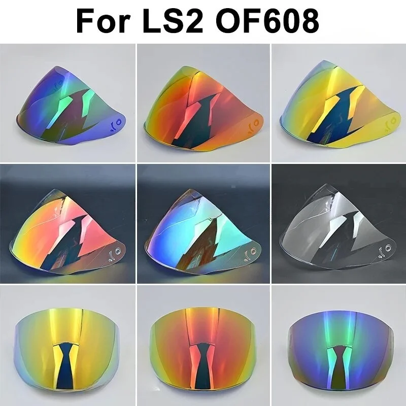 Motorcycle lenses  for LS2  OF608  Helmets Face Sheild Casque Moto Homologué new full face helmet motorcycle helmets modular high quality dot ece approved mt personality off road changeable moto helmets