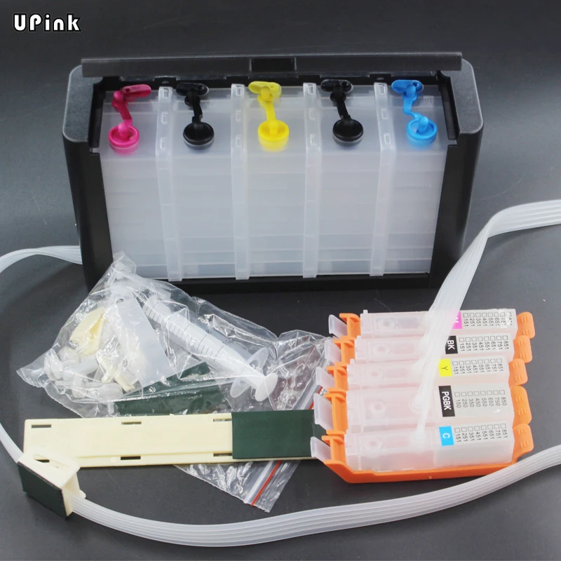 PGI-480 CLI 481 CISS ink supply system with chip for canon TS704 TR7540 TR8540 TS6140 TS9540 TS6240 TR 7540 Printer