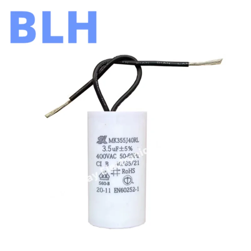 Starting Capacitor Of Natural Gas Wall Mounted Boiler Circulating Pump 400V 400VAC 2.5UF MK265N40RL 2.6UF MK355J40RL 3.5UF