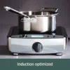 D5 5-Ply Brushed Stainless Steel Cookware Set 10 Piece, Induction, Oven Broiler Safe 600F, Kitchen Cooking Set w/ Fryin 5