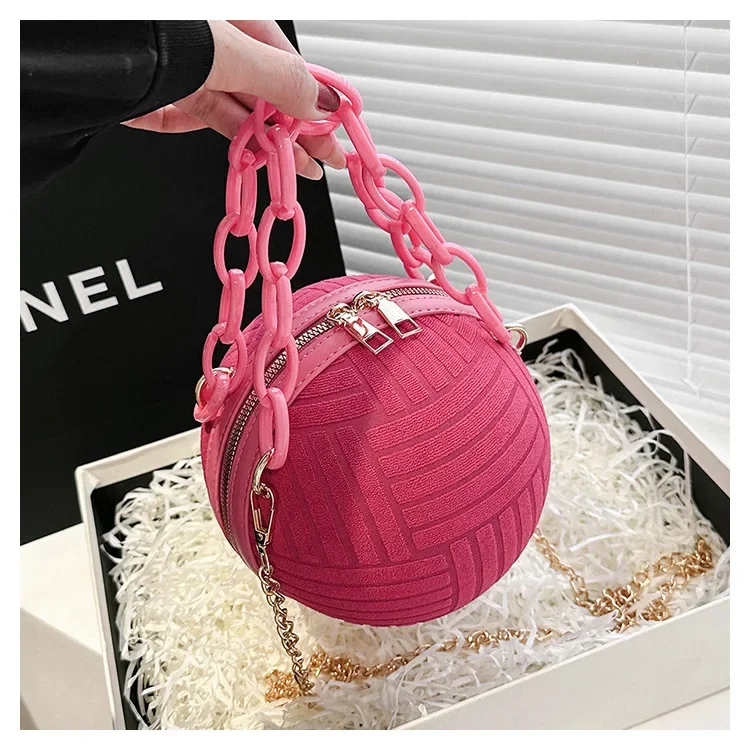 Clutch Bags Basketball Bag Purse Clutch Purse Basketball Pink - Main Image