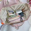 Lady Purple Waterproof Kawaii Backpack Fashion Women Laptop Nylon Mommy Bag Girl Cute Travel Female Rucksack Trendy College Bags 6