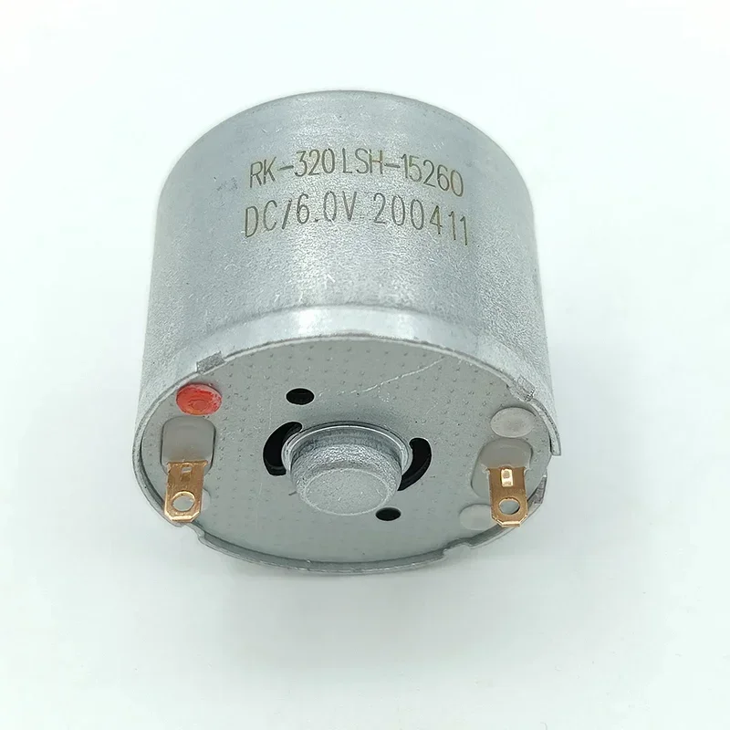 RK-320SH-15260 RF-320CH 미니 24mm 전기 모터 DC 3V 3.7V 5V 6V 9V 10900RPM 마이크로 라운드 스핀들 모터 DIY 취미 장난감 모델
