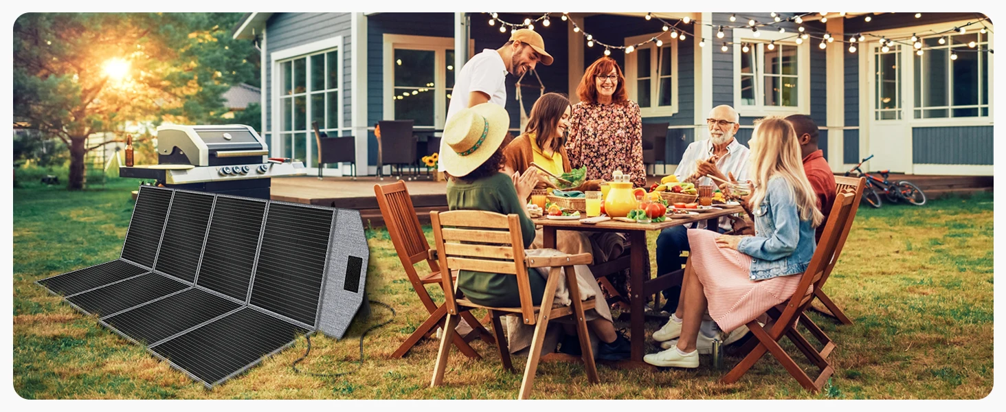 CTOLITY SP400N 400W Foldable Solar Panel (USB-C Charging, Portable) S6c25e5dfe55947ea817f52244629f26fh