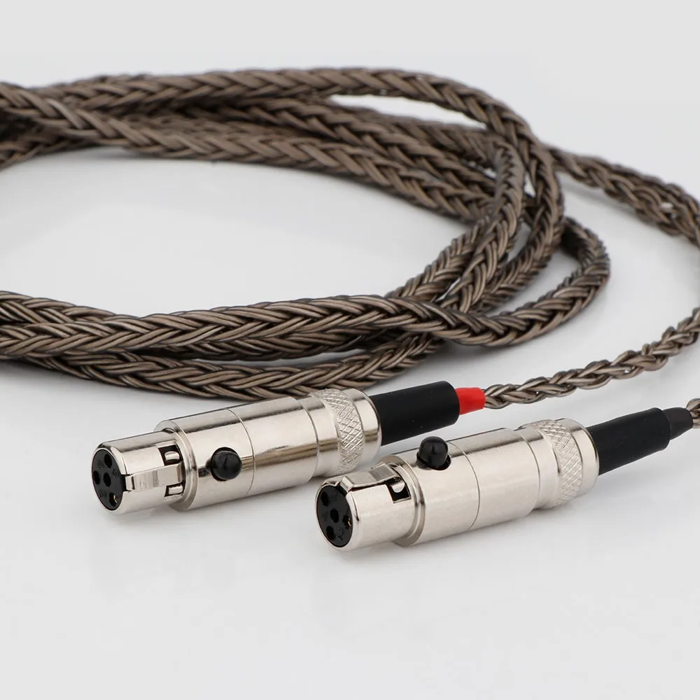16 ھ HIFI 4pin occ 2.5 3.5 4.4mm XLR 뷱 ̾  ׷̵ ̺ Audeze LCD 3 LCD-2 LCD2  ǹ  LCD-4