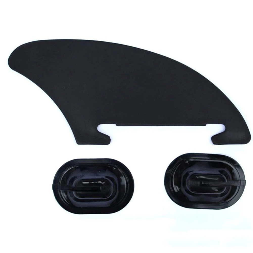 Aileron central amovible noir, Kit de gouvernail de Kayak