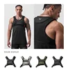 Running Chest Rig Gym Bag Mens Hip Hop Streetwear Waist Bag Tactical Vest Pack Mobile Phone Holder Workout Fitness Sports Bags 6