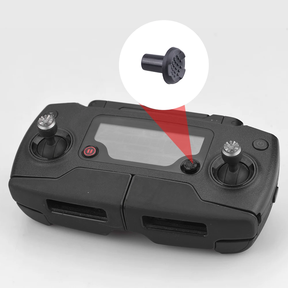 Bouton Rocker de rechange pour télécommande DJI MAVIC Pro et MAVIC 2 installé sur la télécommande, prêt à l'emploi.