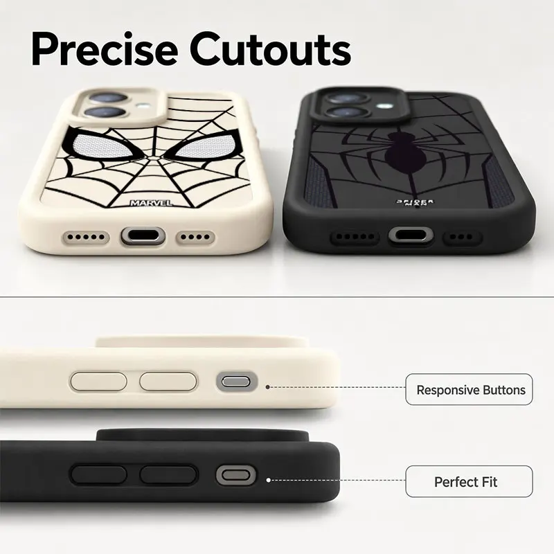Cool Spidermans Shockproof Phone Case