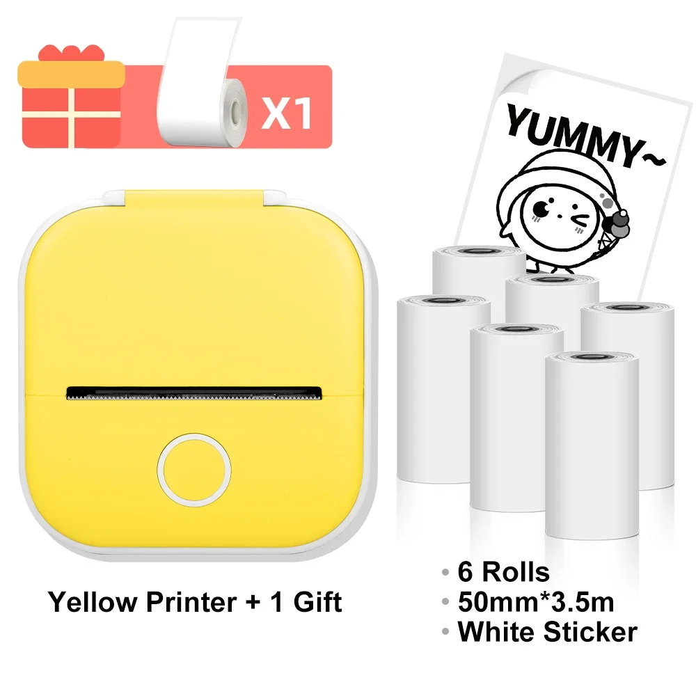 Yellow with 6rolls