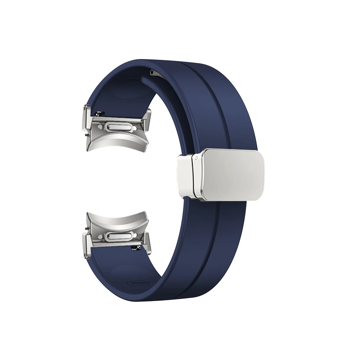 Magnetic Silicone Strap Sport Watchband - Versatile and Stylish Accessory