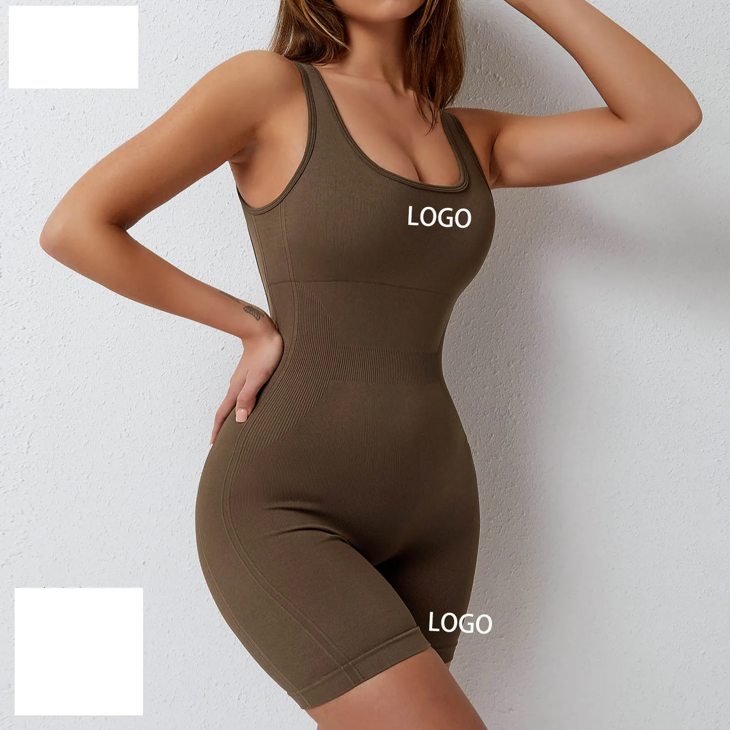 Seamless Slim-Fit Yoga Suit Set