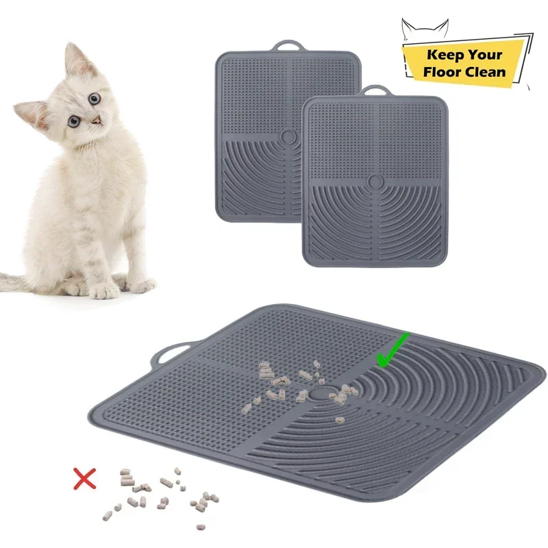 

1PCS Silicone Pet Placemat Creative Cute Pet Feeding Mat Cat Bowl Dog Bowl Mat Washable Anti Stain Pet Food Mat