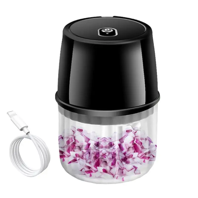 

Electric Garlic Chopper Vegetable Crusher Kitchenware Onion Chopper Wireless Food Processor Masher Machine USB Kitchen Gadgets