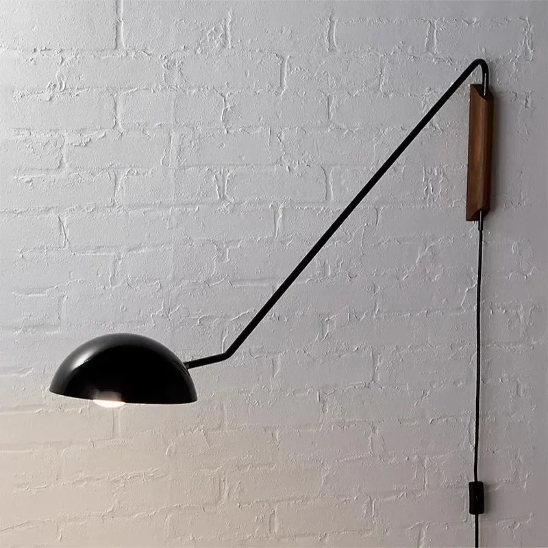 

Italy Designer Nordic Long Arm Wall Light for Foyer Bedroom Kitchen Home Decor Appliance Sconce Replica Modern Lighting Fixture