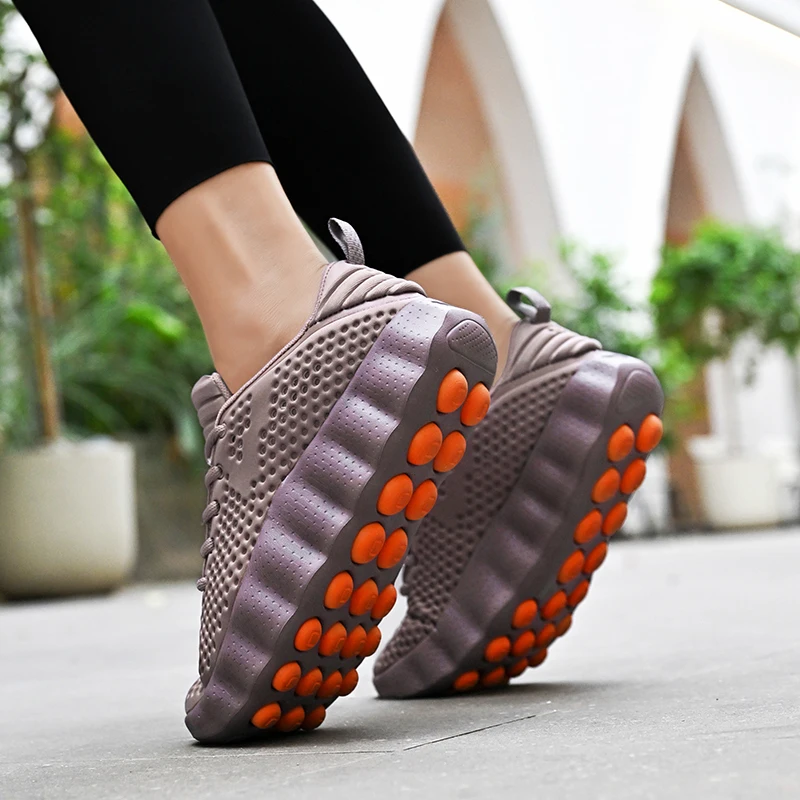 Women's Sports Breathable Lightweight Training Shoes with Foot Sensing Massage Technology Men's Comfortable Casual Sneakers 4
