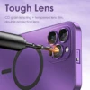 Aluminum Metal Frame Magnetic Case For iPhone 13 12 14 15 16 Pro Max Plus Magsafe Wireless Charging Lens Film PC Backboard Cover 2