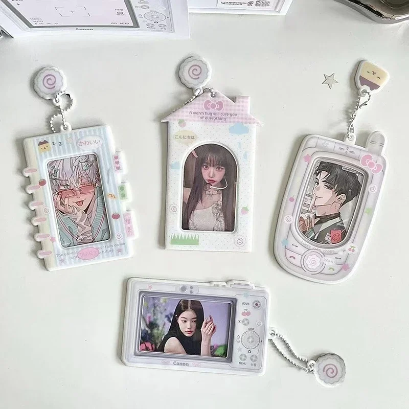 Kpop Idol Photocard Holder - Camera Design Photo Storage Case & Protection Cover